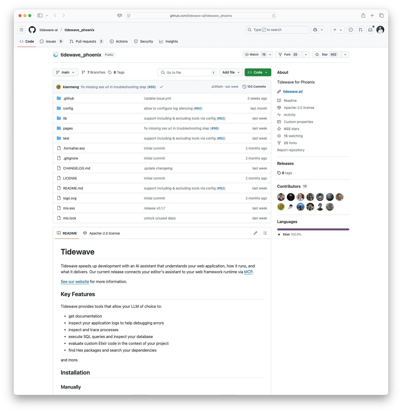Tidewave speeds up development with an AI assistant that understands your web application, how it runs, and what it delivers.