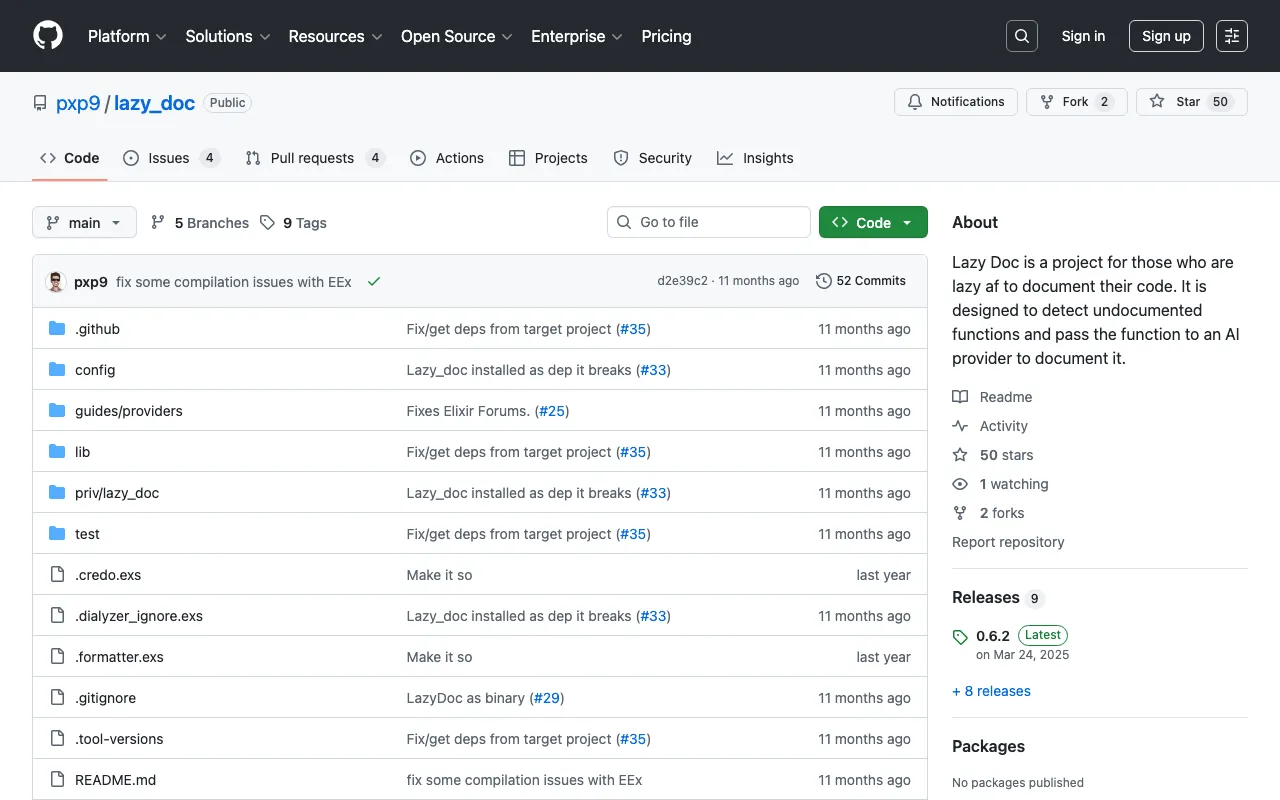 pxp9/lazy_doc: AI-powered code documentation for the lazy