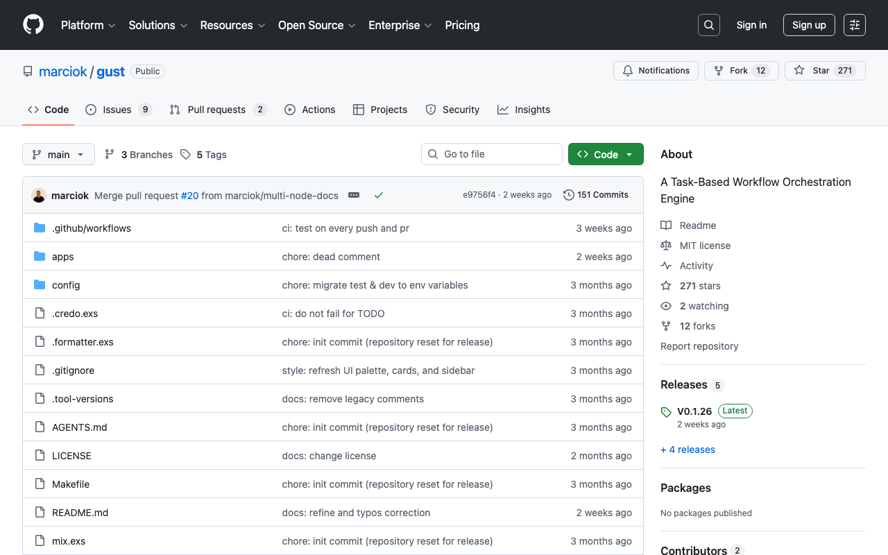 marciok/gust: A Task-Based Workflow Orchestration Engine