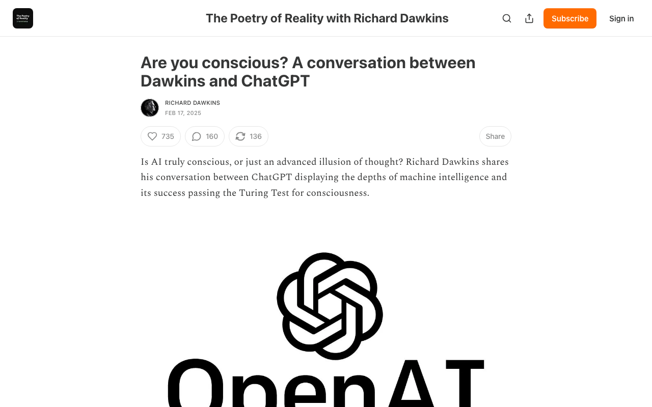 Dawkins, the Turing test, and the orchid: is anyone home?