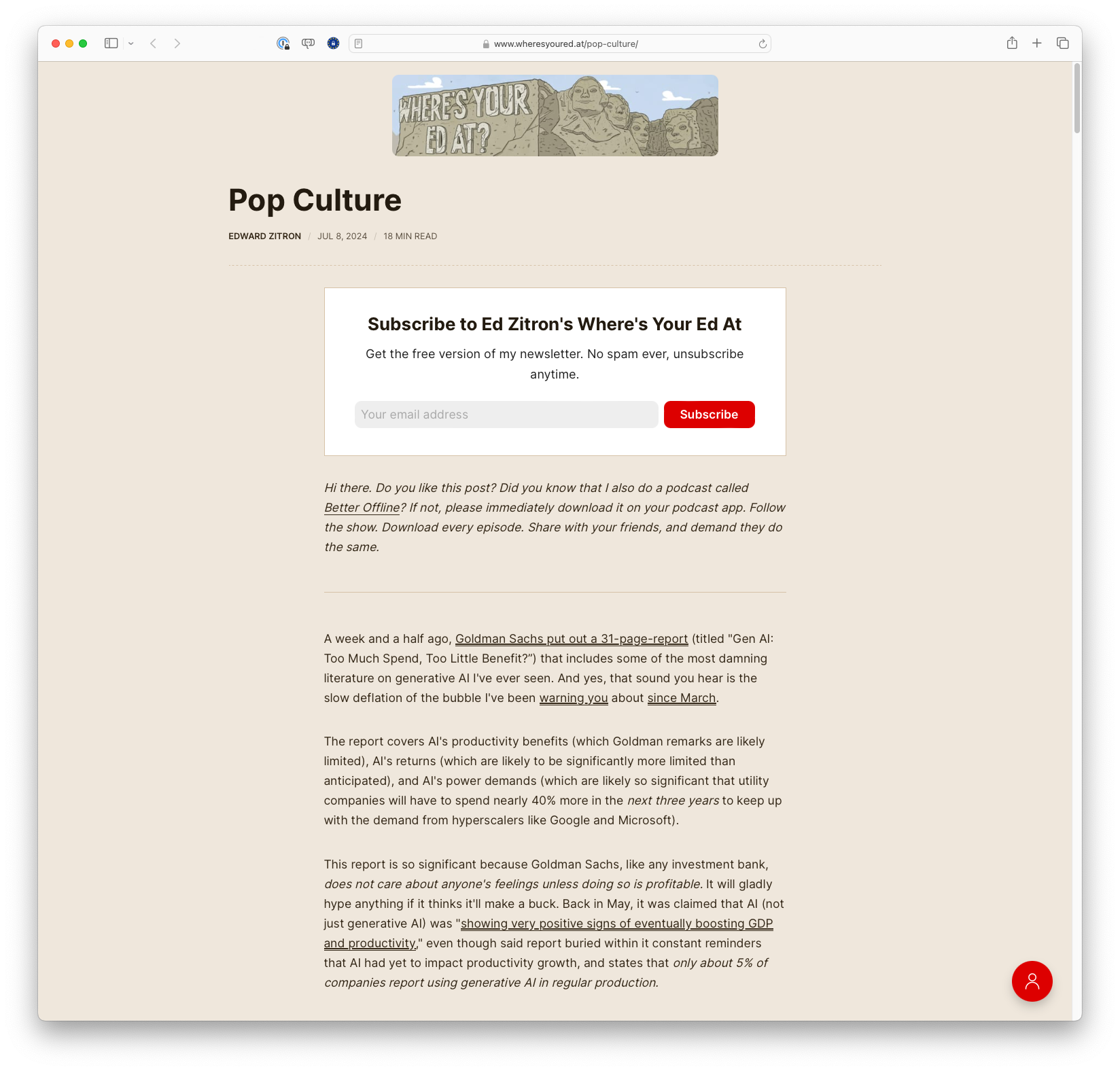 Pop Culture