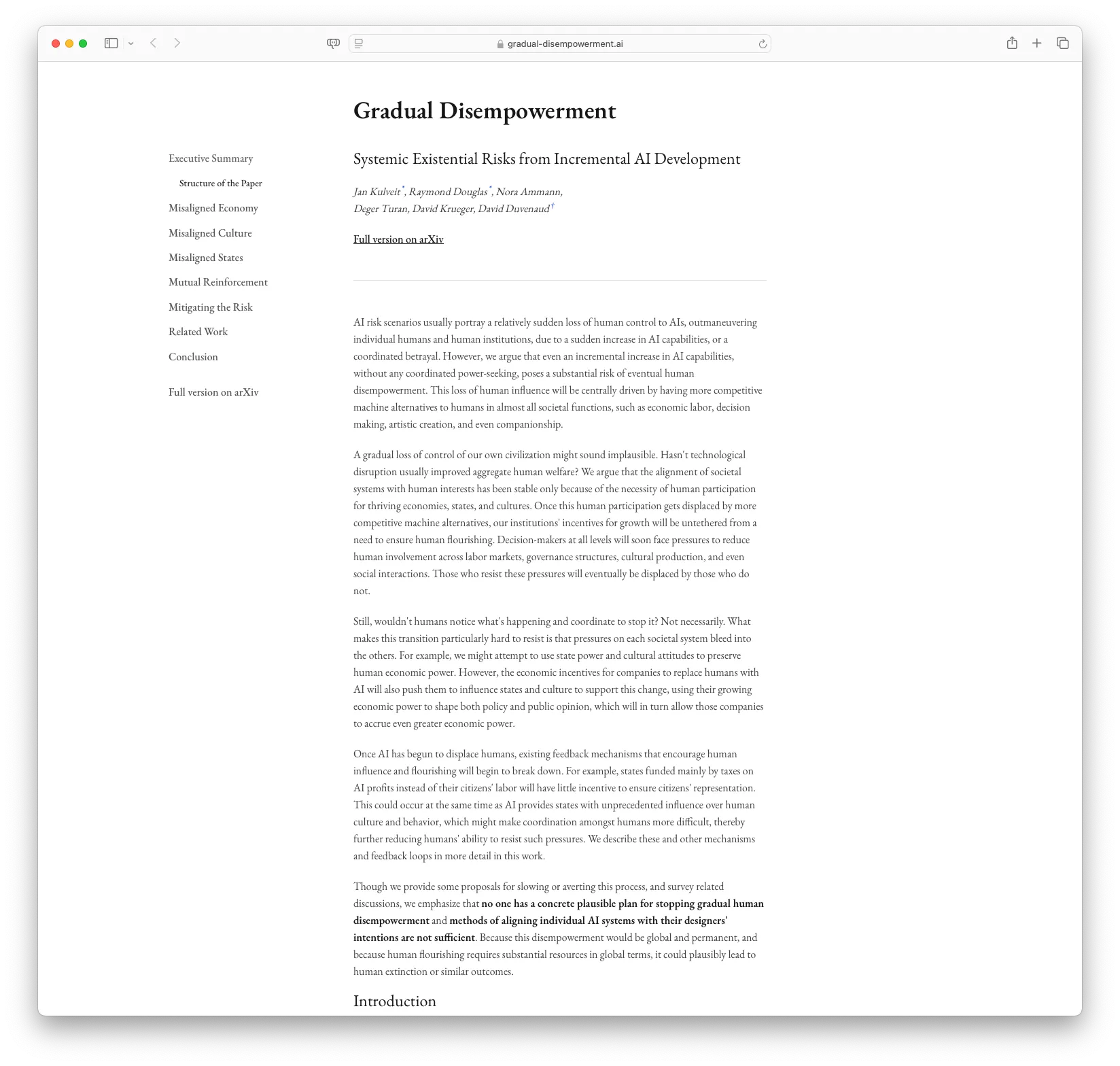 Systemic Existential Risks from Incremental AI Development